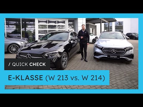 DAS unterscheidet die neue E-Klasse von der alten❗🔎 - Vergleich W 213 vs. W 214