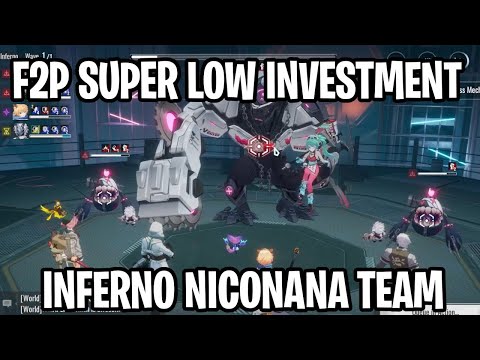 Inferno NicoNana  - Another SUPER F2P Friendly Team - Zero to Hero Ep. 7 [Etheria: Restart]