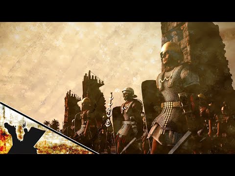 EPIC MASSIVE SIEGE BATTLE - The Siege of Alexandria - 33k Romans vs 25K Carthaginian TRAILER