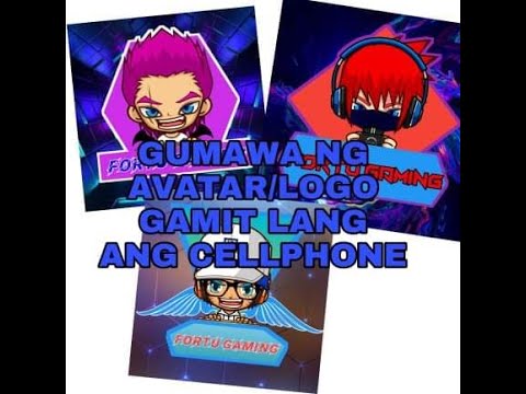 HOWNTO MAKE AVATAR AND LOGO USING CELLPHONE