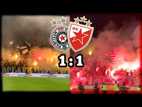 168. VEČITI DERBI SA @Beki99 Partizan 1 - 1 Crvena Zvezda
