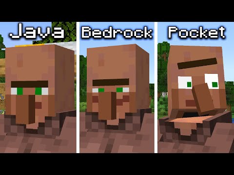 Java vs Bedrock vs Pocket Edition