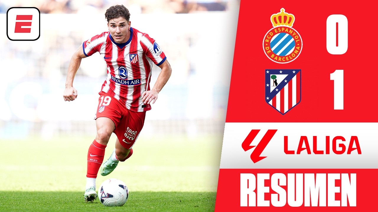 ATLÉTICO DE MADRID NO PARA DE GANAR y PRESIONA AL BARCELONA. Asistencia de JULIÁN ÁLVAREZ | La Liga