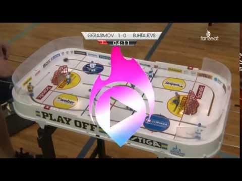 European Table Hockey Championship 2016: Veniamin Gerasimov (RUS) - Filips Buhtujevs (LAT)