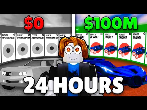 How I Made $100M in 24 Hours in Roblox Jailbreak