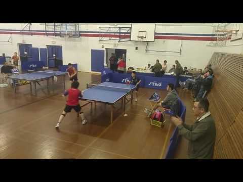 2017 Table Tennis Vancouver Open U850 Semi Final