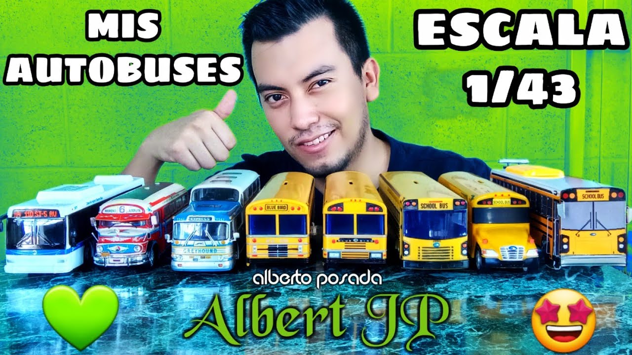 Colección de autobuses a escala 1/43 - Albert JP