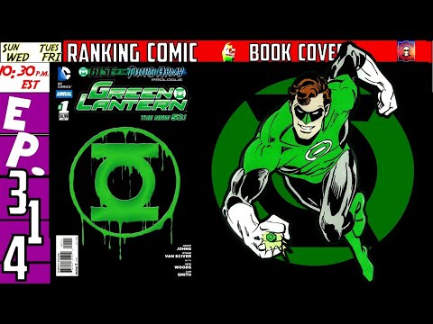Ranking Green Lantern Annual Comic Book Covers