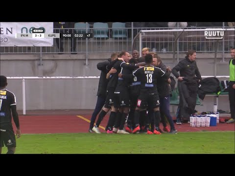 Ottelukooste: IFK Mariehamn - KuPS 3-4