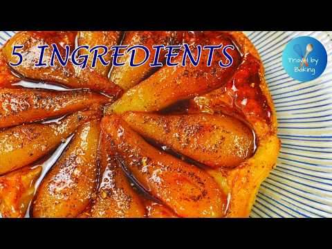 Pear Tarte Tatin | Recipe with puff pastry
