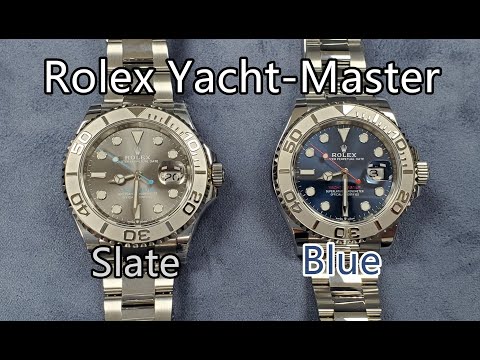 Rolex Yacht-master Slate and Blue Dial 40mm (Model #: 126622)