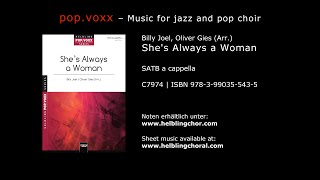 Billy Joel / Oliver Gies (Arr.) - She&#39;s Always a Woman