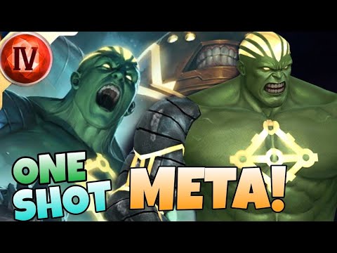 HULK ONE SHOT DORMAMU GBR | BETTER THAN ALL T4 | + ABX RUN SCORE | MARVEL FUTURE FIGHT