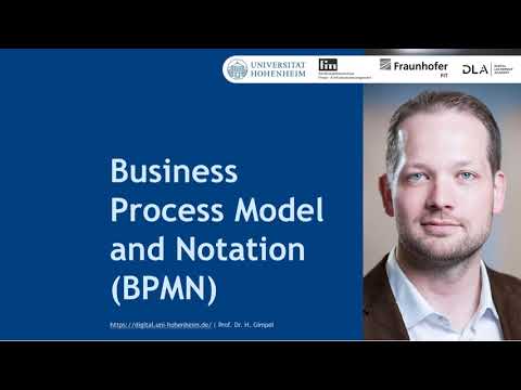 Business Process Model and Notation (BPMN) (18:17 Minuten)