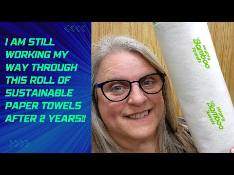 Sustainable Bamboo Paper Towels!