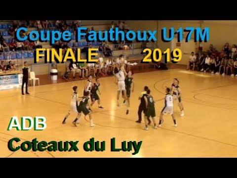 FINALE Coupe Fauthoux U17M 2019 - ADB vs CLB