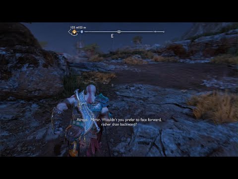 God of War Ragnarök - Mimir's reason to be facing backwards