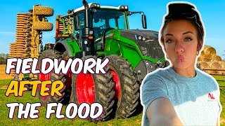 Disking With The Amazone Catros On A Fendt 1042