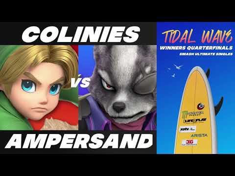 colinies vs Ampersand - Smash Ultimate Singles Winners Quarterfinals Tidal Wave -- Young Link vs Wol