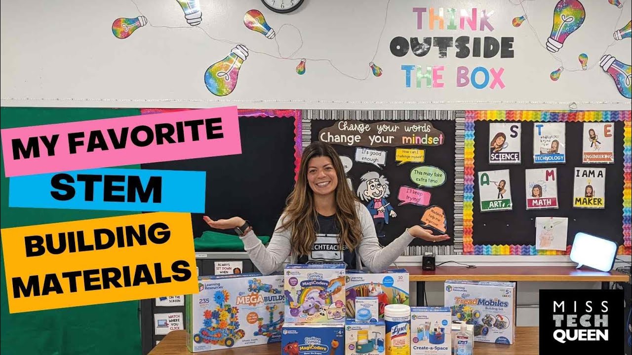 STEM Supplies for Elementary - Building Materials
