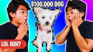 $1 DOG VS $100,000 DOG!