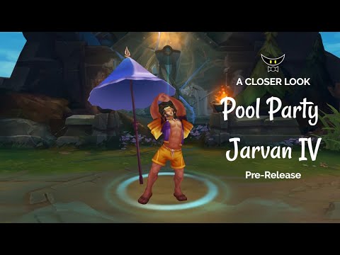 Pool Party Jarvan IV Epic Skin (Pre-Release)