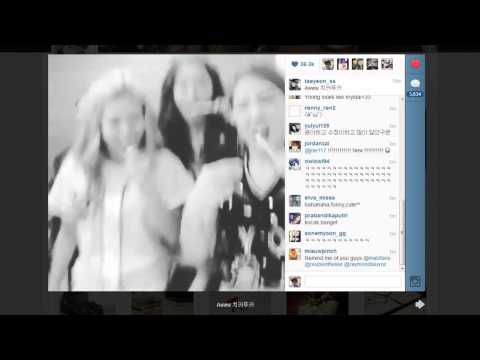 [130705] Girls' Generation Taeyeon IG Update - Awww 치카푸카