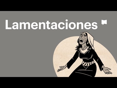 Resumen del libro de Lamentaciones: un panorama completo animado