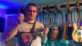 Video thumbnail for Liberty on a Rickenbacker 5002V58 mandolin in turquoise by Jason Mendelson