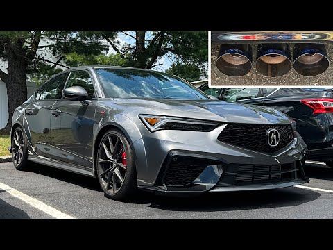 Integra Type S MBRP Exhaust & Eibach Springs - FIRST DRIVE