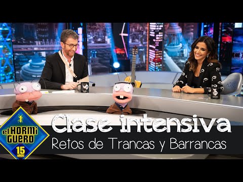 Pablo Motos e Inma Cuesta, dos alumnos en la clase intensiva de Trancas y Barrancas - El Hormiguero