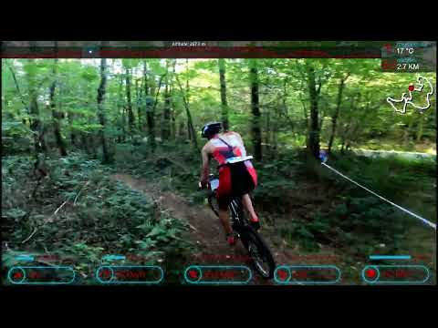 Cross Triathlon Oxyrace Val-Revermont 2022 - Bike course
