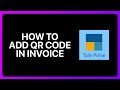 How To Add Qr Code In Tally Prime Invoice Tutorial