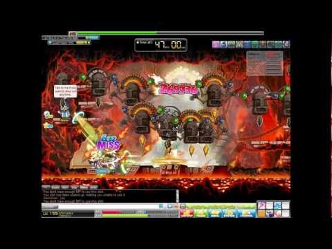 Maplestory 199 Mercedes Zakum solo no pots