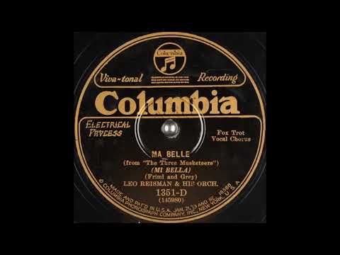 Leo Reisman & his orchestra - Ma Belle (1928)