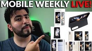 #MobileWeekly Live Ep394 - Official Leaked Images of Galaxy Fold 4, Galaxy Flip 4 & Accessories