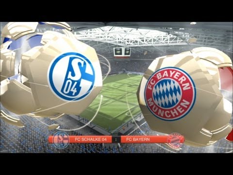 FIFA 13 PS3 Gameplay -  Schalke 04 vs. Bayern München