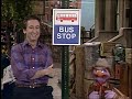 Classic Sesame Street Forgetful Jones At The Bus Waiting For Buster The Horse 1985