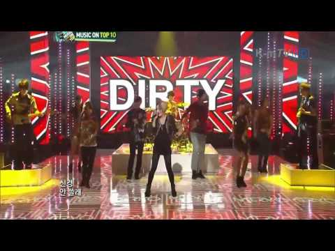 [12.03.01] Miryo - Dirty (Remix) @ JTBC Music On Top(Real HD 720p)