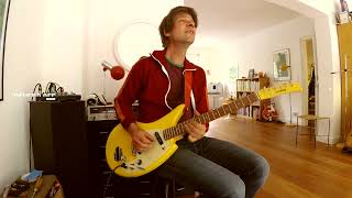 Video thumbnail for 2023 Eastwood "Flying Banana"   (not for sale) by GregsGuitars