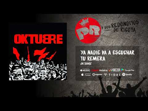 Miniatura de YouTube - Ya Nadie Va a Escuchar Tu Remera