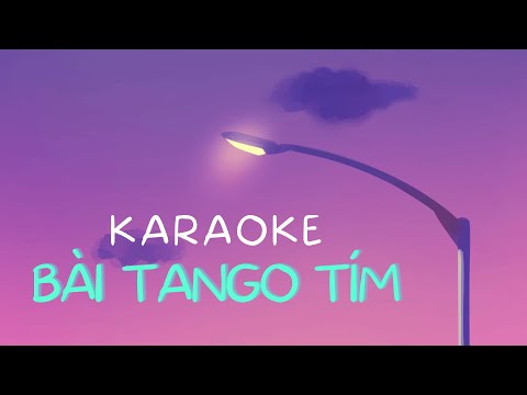 BEAT CHUẨN KARAOKE - BÀI TANGO TÍM (Đàm Vĩnh Hưng) #karaoke #damvinhhung