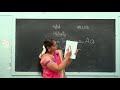 LKG Activity LETTER Aa Day 1