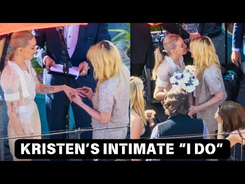 Kristen Stewart sposa segretamente Dylan Meyer in una cerimonia privata a Los Angeles!