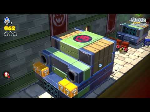 Super Mario 3D World (Switch) Kart% Speedrun In 15:06 (WR)