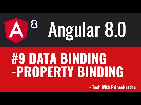 9.Angular 8 Tutorials - Property data binding