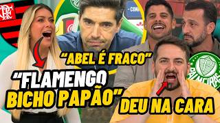 IMPRENSA PAULISTA em GUERRA! Cappellanes DEFENDE Flamengo e DETONA Palmeiras de Abel no JOGO ABERTO