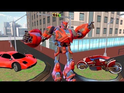 Optimus Prime Multiple transformation jet robot car game android game unlocked level 0102