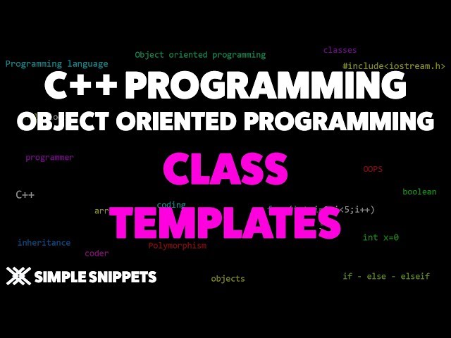 Thumbnail of Templates and Generic Programming lesson