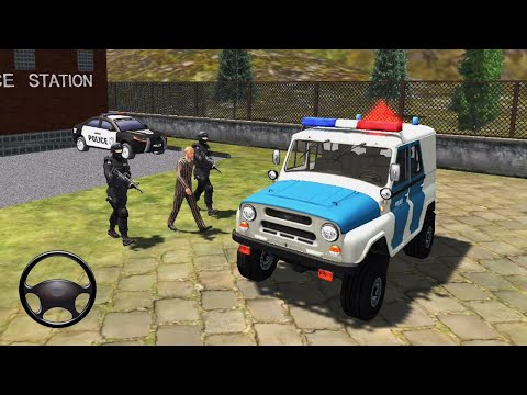offroad police car driving simulator game - jeep police car - android gameplay